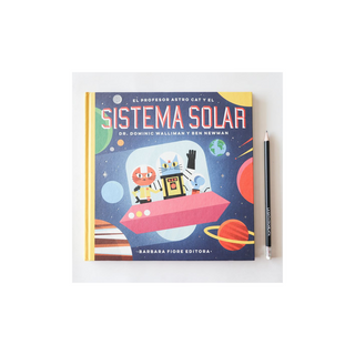 Portada del libro El profesor Astro Cat y el sistema solar