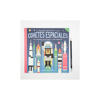 Portada del libro El Profesor Astro Cat y los cohetes espaciales