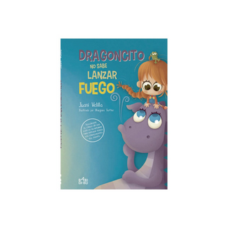 Portada del libro Dragoncito no sabe lanzar fuego