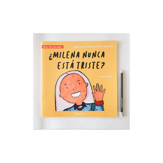 Portada del libro Milena nunca esta triste