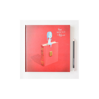 Portada del libro Una niña hecha de libros
