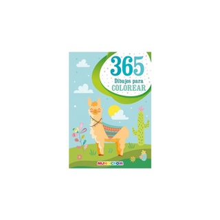 Portada del libro 365 dibujos para colorear