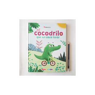 Portada del libro El cocodrilo que no sabía llorar