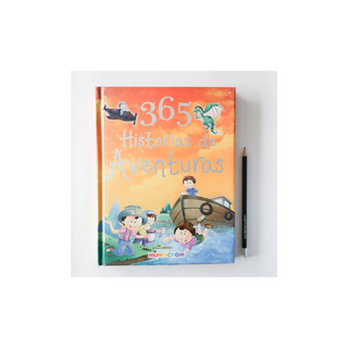 Portada del libro 365 historias de aventura