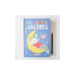 Portada del libro 365 cuentos con valores
