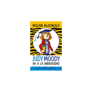 Portada del libro Judy Moody va a la universidad