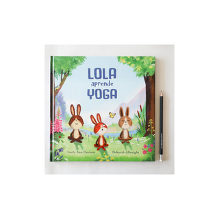 Portada del libro Lola aprende yoga