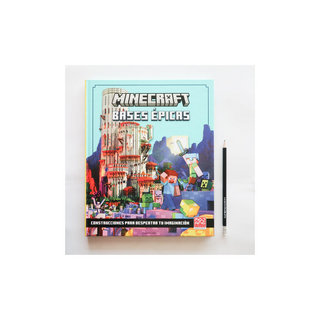 Portada del libro Minecraft oficial: Bases épicas.