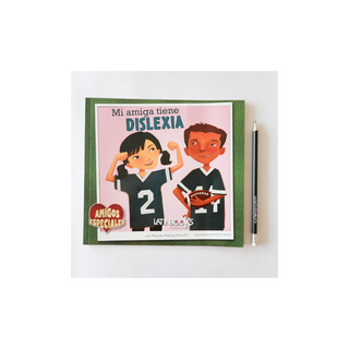 Portada del libro Mi amigo tiene dislexia