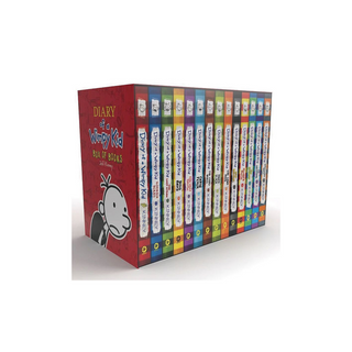 Portada del libro Diary of a Wimpy Kid Box of books (1-14)