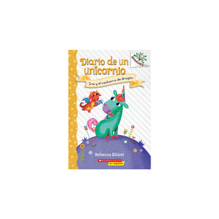 Portada del libro Diario de un Unicornio #2: Iris y el cachorro de dragón