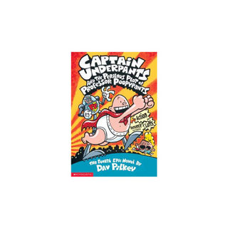 Portada del libro Captain Underpants #4 and the Perilous Plot of Professor Poopypants