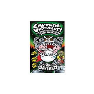 Portada del libro Captain Underpants #11 and the Tyrannical Retaliation of the Turbo Toilet 2000