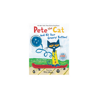 Portada del libro Pete the Cat and His Four Groovy Buttons