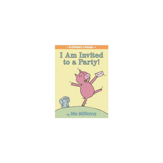 Portada del libro Elephant & Piggie I Am Invited to a Party