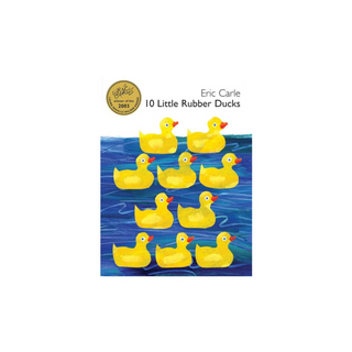 Portada del libro 10 Little Rubber Ducks HC