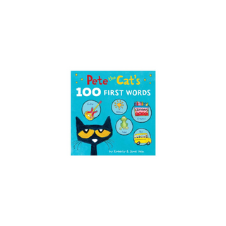 Portada del libro Pete the Cats 100 First Words