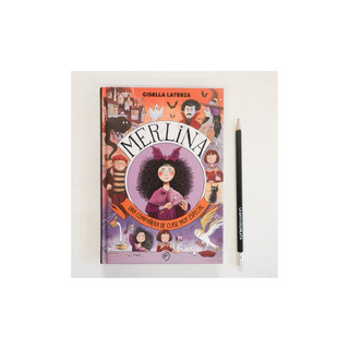 Portada del libro Merlina. Una compañera de clase muy especial