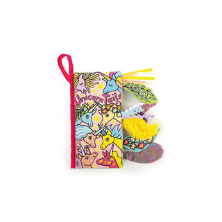 Portada del libro Jellycat Libro Colas Unicornios