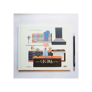 Portada del libro Nicolás Cocina Sin Fuego (Bata – Makakiños)
