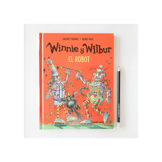 Portada del libro Winnie y Wilbur. El robot