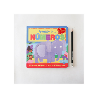 Portada del libro Pasito a paso - aprendo los números
