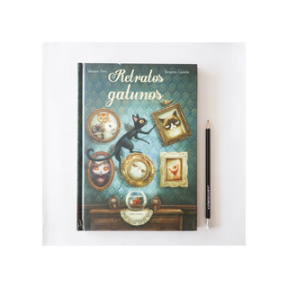 Portada del libro Retratos gatunos