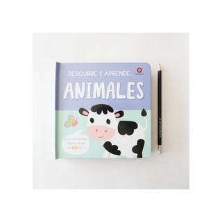 Portada del libro Descubre y aprende - Animales