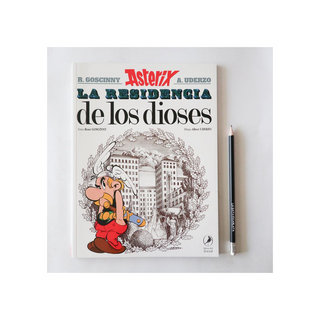 Portada del libro Asterix 17 - La residencia de los dioses