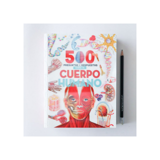 Portada del libro 500 preguntas y respuestas - Sobre el cuerpo humano
