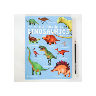 Portada del libro Mi gran libro de los - dinosaurios