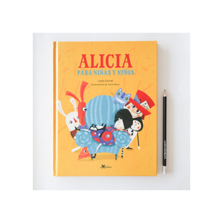 Portada del libro Alicia para niñas y niños
