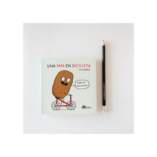 Portada del libro Una papa en bicicleta