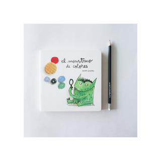 Portada del libro El Monstruo de colores- cartoné