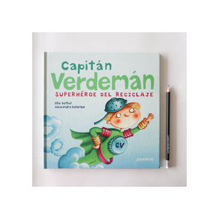 Portada del libro Capitán Verdeman : superheroe del reciclaje