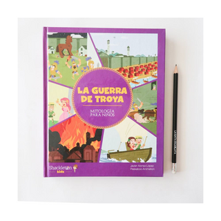 Portada del libro La guerra de troya