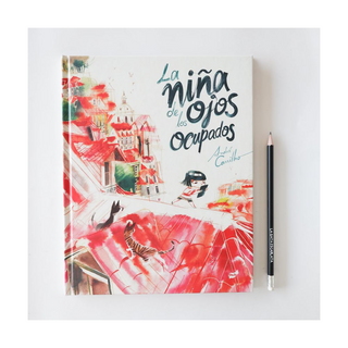 Portada del libro La niña de los ojos ocupados