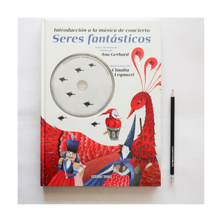 Portada del libro Seres fantásticos.  Introducción a la música