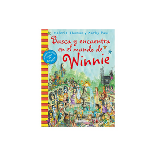 Portada del libro Busca y encuentra en el mundo de Winnie
