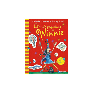 Portada del libro Libro de pegatinas de Winnie