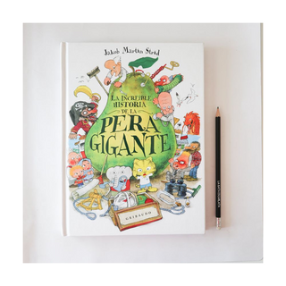 Portada del libro La increíble historia de la pera gigante