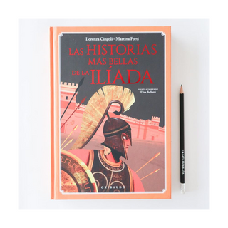 Portada del libro Las historias más bellas de la Ilíada
