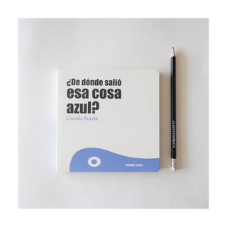 Portada del libro De donde salió esa cosa azul?