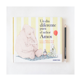 Portada del libro Un día diferente para el señor Amos