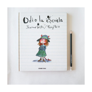 Portada del libro Odio la escuela