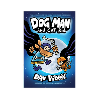 Portada del libro Dog Man #4: and Cat Kid