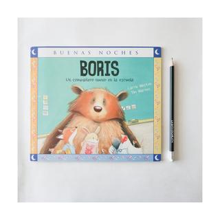 Portada del libro Boris un compañero nuevo en la escuela