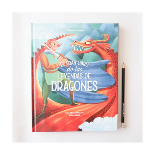 Portada del libro El gran libro de las leyendas de dragones