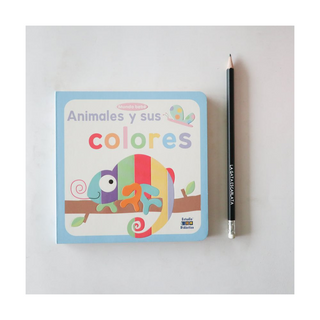 Portada del libro Animales y sus Colores