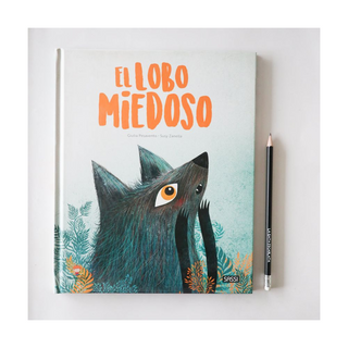 Portada del libro El lobo miedoso